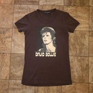 SOLD Dolce & Gabbana David Bowie Shirt Vintage Rare Authentic